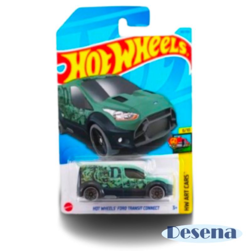 Hot Wheels HW Art Cars HKK18 Hot Wheels Ford Transit Connect