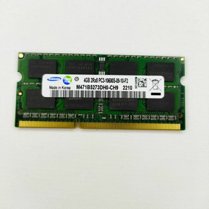 RAM LAPTOP DDR3 4GB 10600 MHz ORI