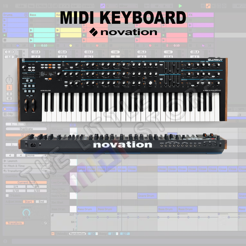 Novation Summit | Novation Summit 61-Key 16-Voice Synthesizer Original