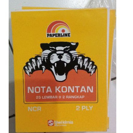 

Nota Kontan Paperline Besar 2 Ply (NK B2 NCR)
