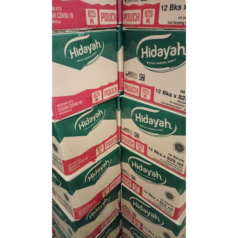 

minyak goreng hidayah 825ml