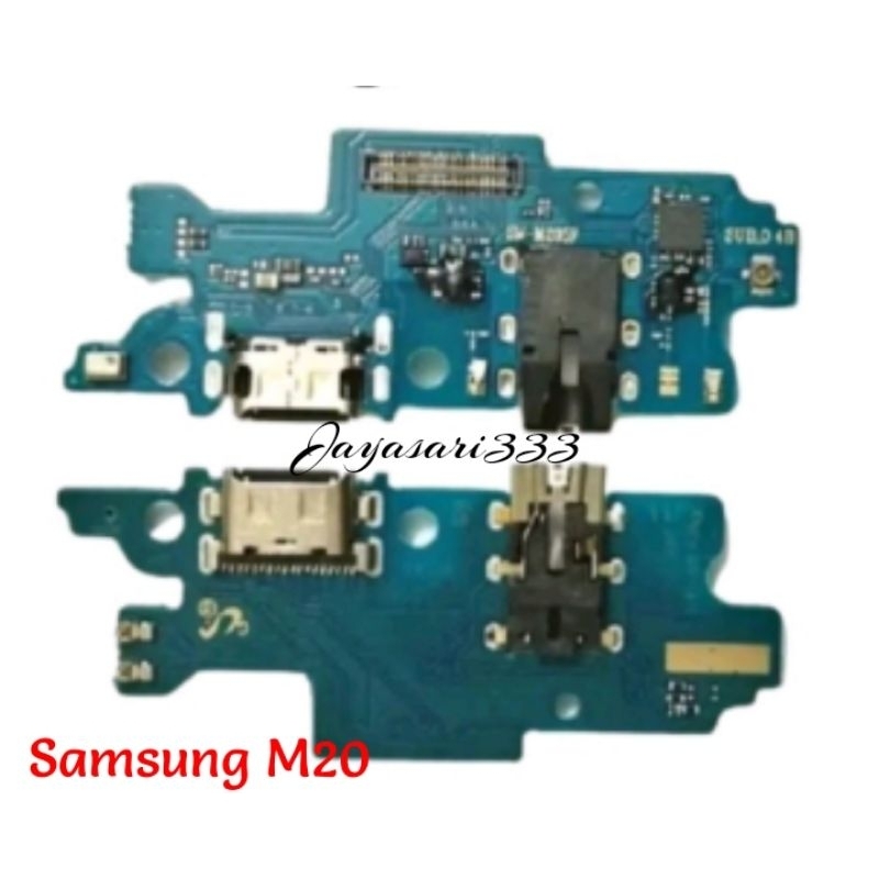 Papan cas Samsung M20 ORI charger konektor original full IC