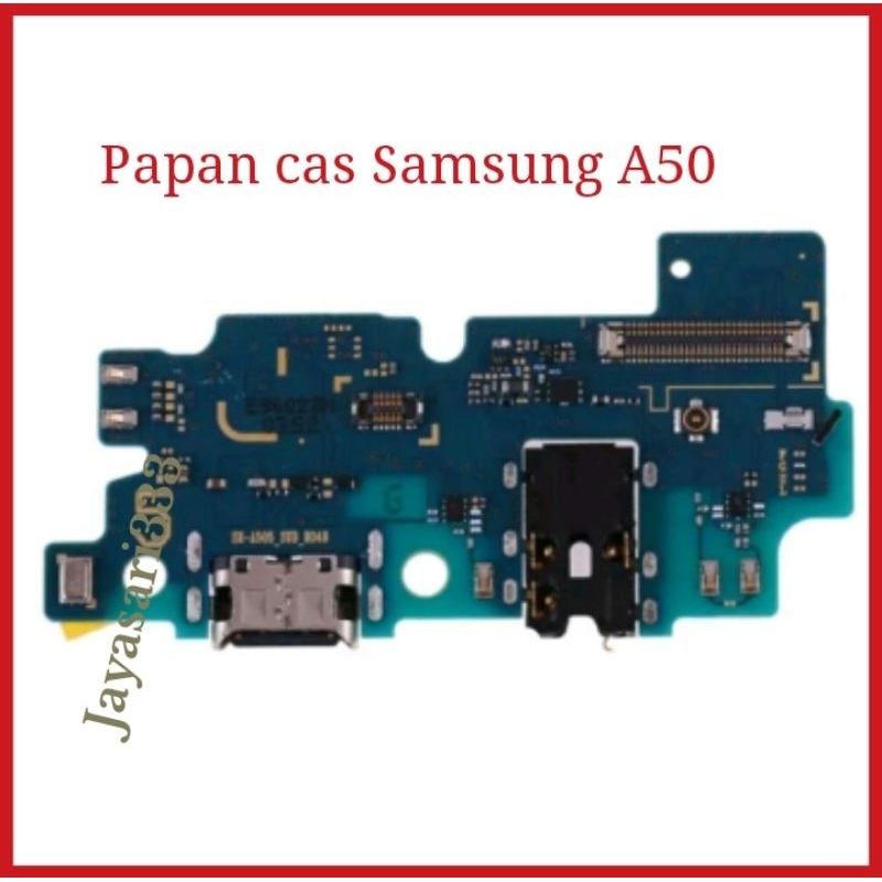 Papan cas Samsung A50 ORI charger konektor original full IC