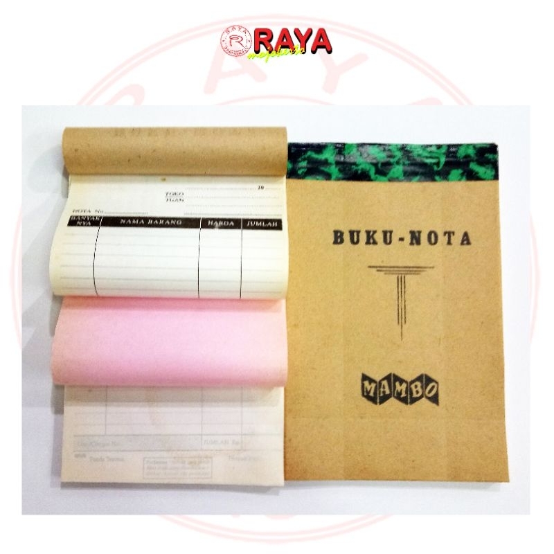 

Nota Kontan Mambo 3 Ply Besar