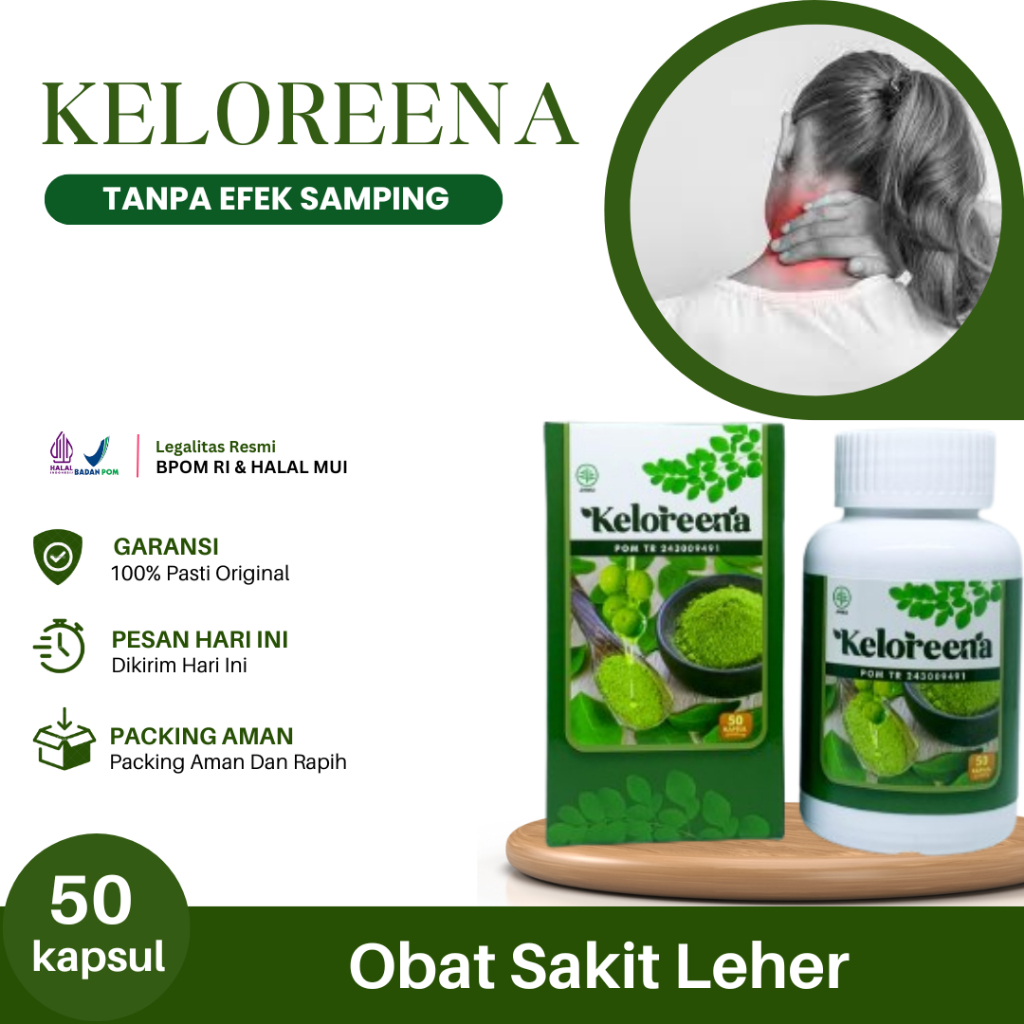Obat Sakit Leher, Leher Pegal-Pegal, Syaraf Kejepit Di Leher, Sakit Leher Belakang, Pereda Nyeri Leh