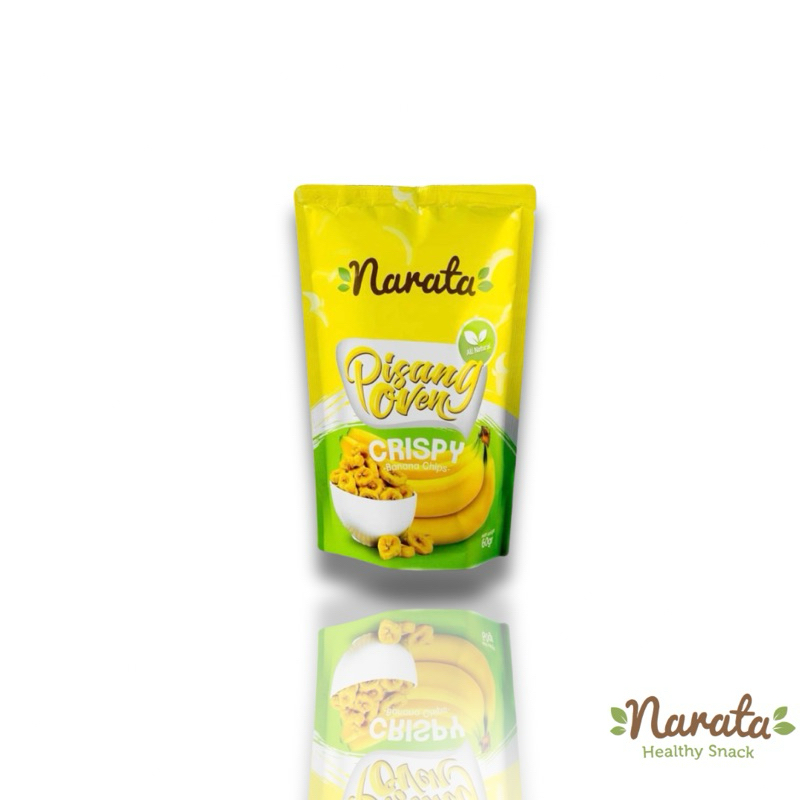 

Narata Keripik Pisang Oven Crispy 60gr