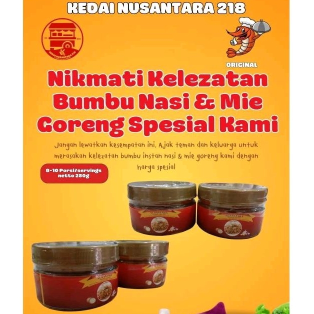 

Bumbu Instan Nasi & Mie Goreng NUSANTARA [ORIGINAL]