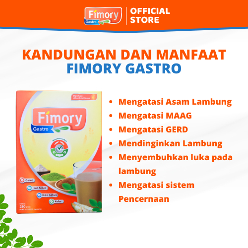 

p4yu FIMORY 250gr Minuman Sehat Nutrasetikal Untuk Mengatasi Asam Lambung Bisa COD