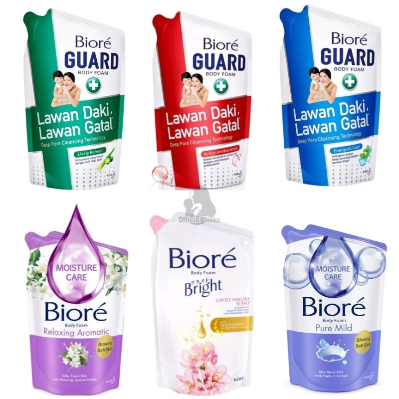Biore Sabun Mandi Cair 800ml | Biore Body Wash | Sabun Mandi Cair Biore