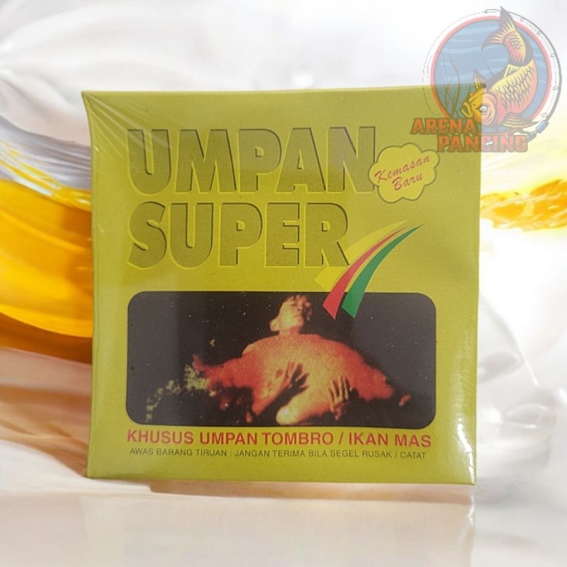 Umpan Pancing Super Tombro Ikan Mas - Kotak Kuning