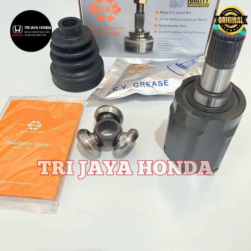 As Roda Dalam Cv Joint As Kopel Accord Maestro 1990 - 1994 Unifar