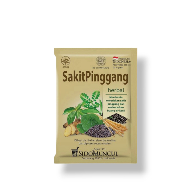 

Jamu Sakit Pinggang Sidomuncul