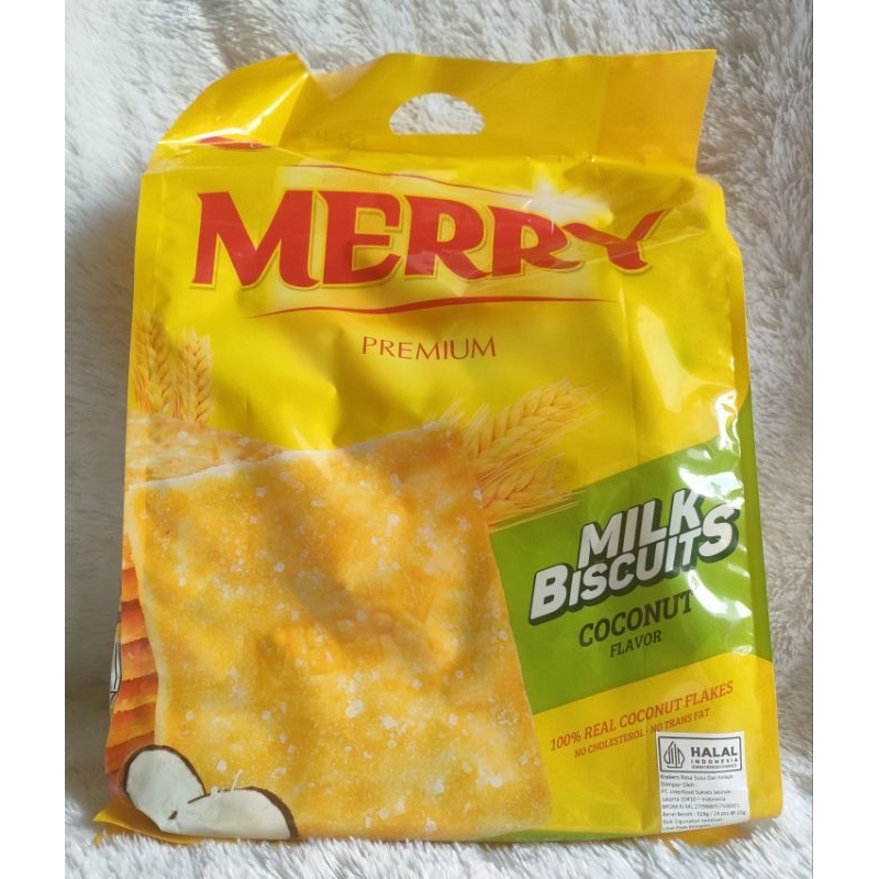 

Richy Merry Milk Biscuit Rasa Coconut 528 gr