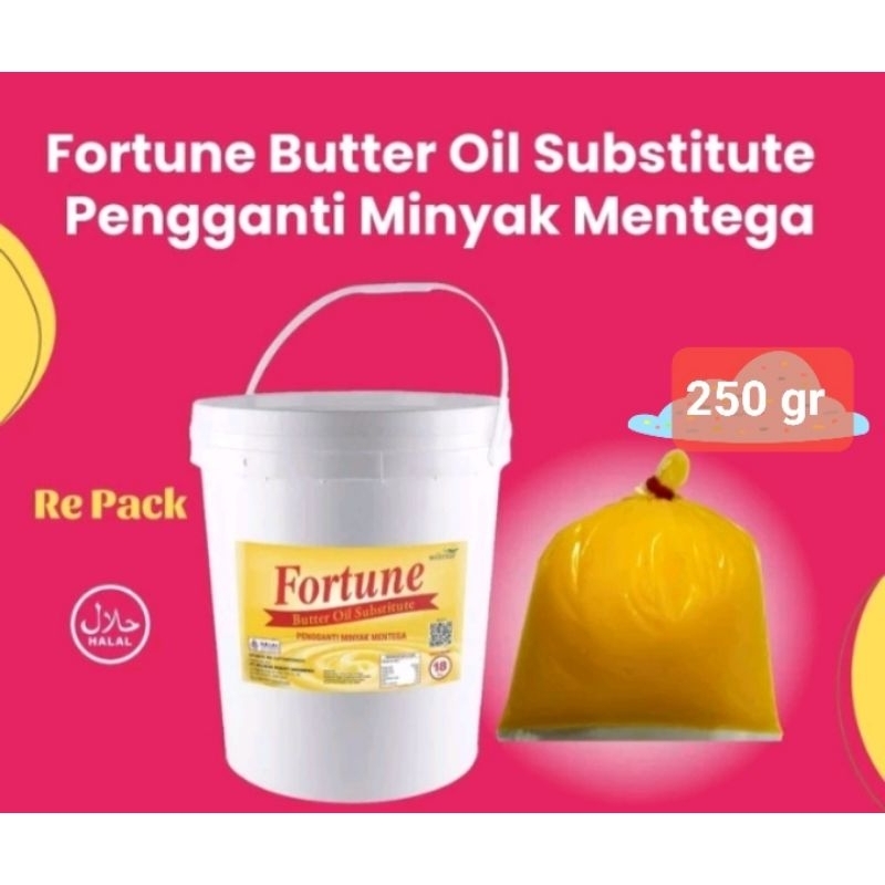 

FORTUNE BUTTER OIL SUBTITUTE/FORTUNE BOS PENGGANTI MINYAK MENTEGA REPACK 250 GR