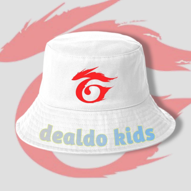 TOPI BUCKET ANAK GARENA FREE FIREE / TOPI BUCKET ANAK GARENA