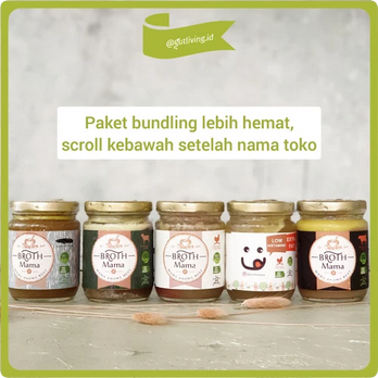 

Broth Mama Stock & Broth (Kaldu Beef Chicken Fish Gabus Lamb) Brothmama