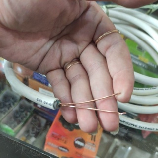 kabel listrik NYM 2x1.5 / kabel tunggal / kabel Kuningan harga per 1 meter ( KABEL LISTRIK NYM )