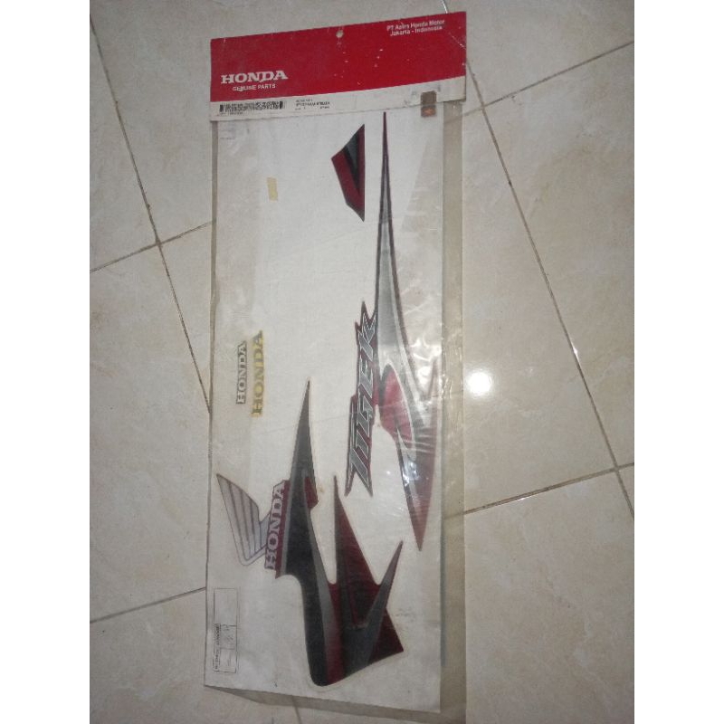 striping stiker bagian KIRI honda tiger revo original baru