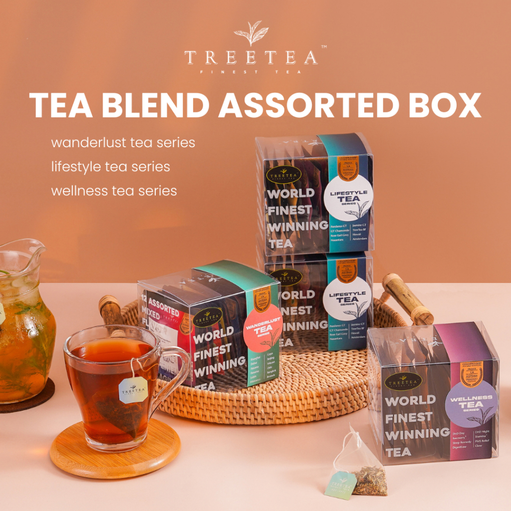 

TreeTea Assorted Tea Box - Wanderlust _ Lifestyle _ Wellness Series