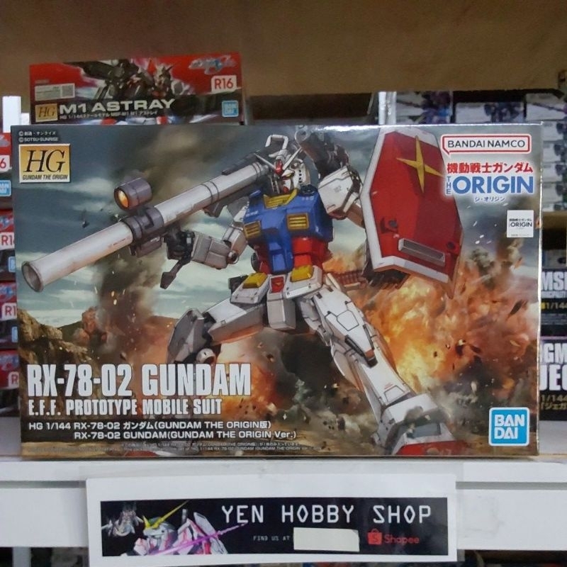 GUNDAM HG RX-78-02 THE ORIGIN 58929 [ORIGINAL BANDAI]