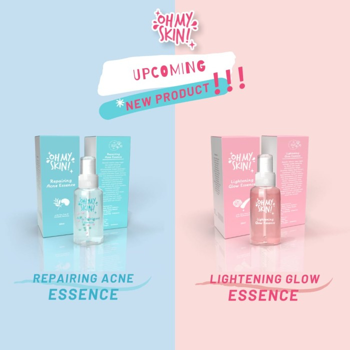 OHMYSKIN! ESSENCE BY OHMYSKIN | LIGHTENING GLOW | ACNE TREATMENT | PERAWATAN WAJAH OHMYSKIN