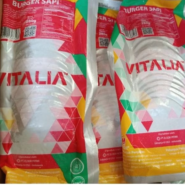 

VITALIA BEEF BURGER MINI ISI 20PCS KEMASAN 280GR