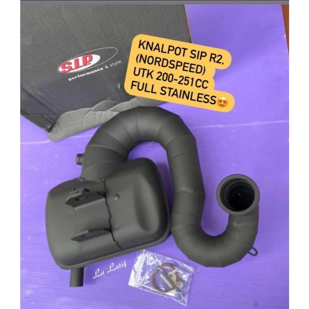 Knalpot racing bigbox sip - viper nordspeed 200cc