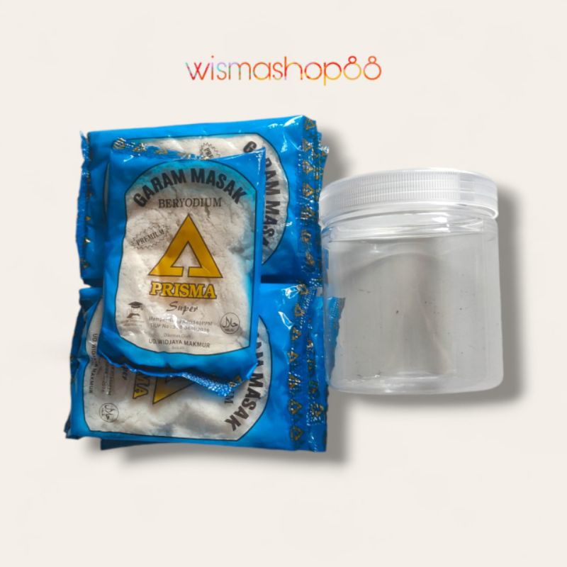 

GARAM PRISMA SUPER 100 GRAM ( 10 PCS + HADIAH TOPLES ) / BUMBU DAPUR / GARAM BERYODIUM