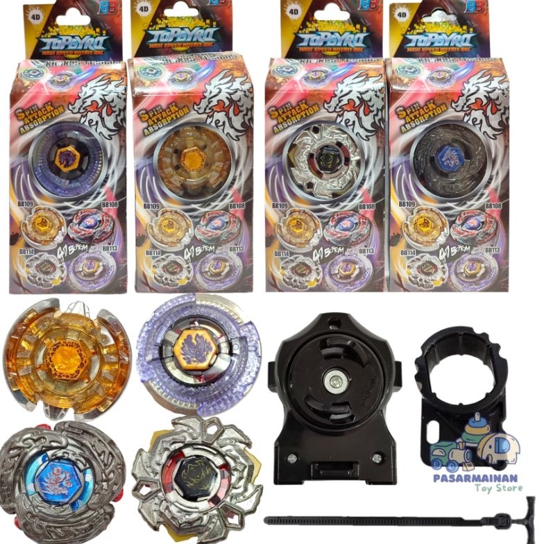 KODE N42C Gasing Beyblade Burst Topgyro Set launcher Mainan Gangsing Murah
