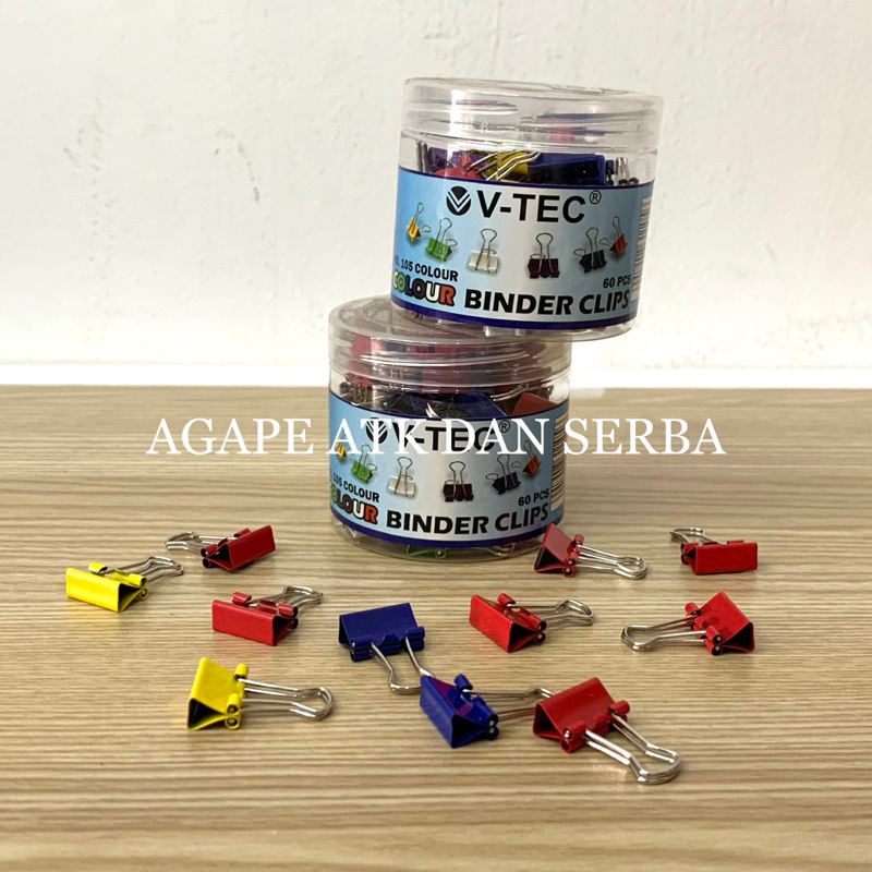 

BINDER CLIPS WARNA WARNI UKURAN 105 1 KOTAK