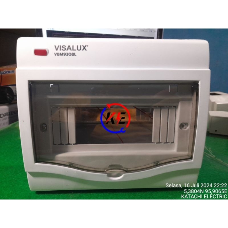 Box MCB 8 Group Visalux