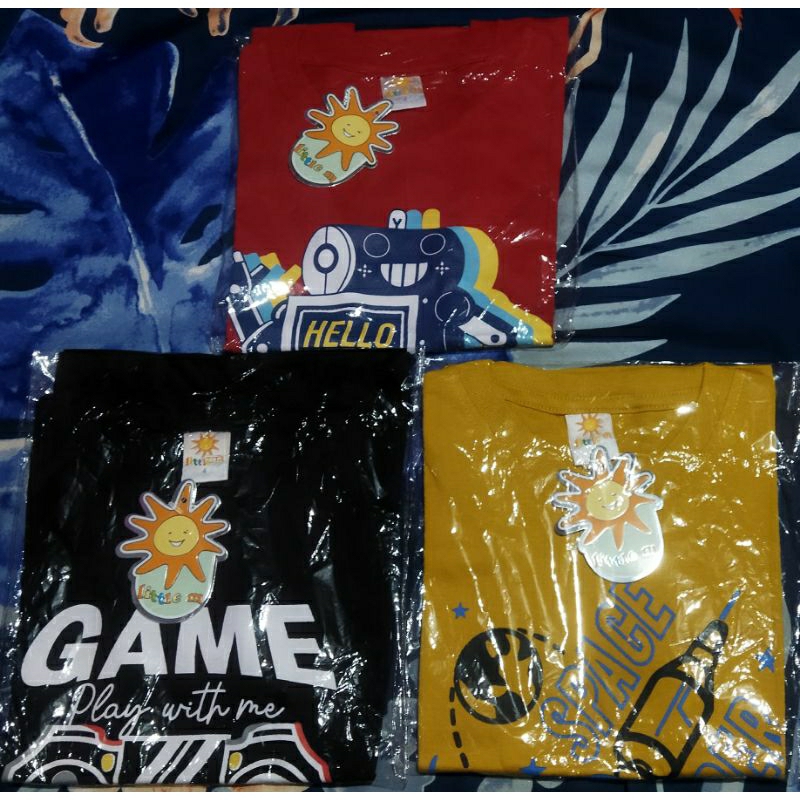 Kaos Atasan anak cowok Little M branded Matahari