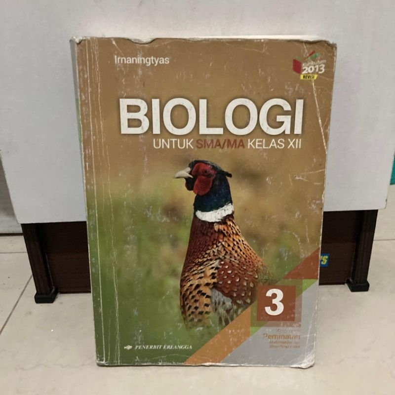 

Buku Biologi WAJIB Kelas 12 penerbit Erlangga K13 Revisi