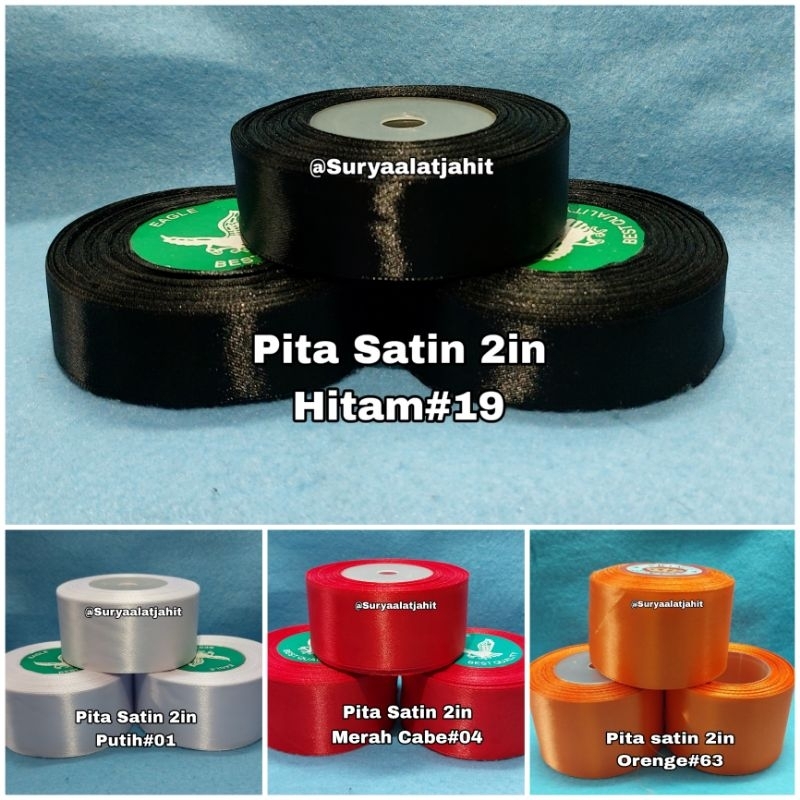 

Pita Satin 2in (50mm) @±20y =rp.16.300/1rol