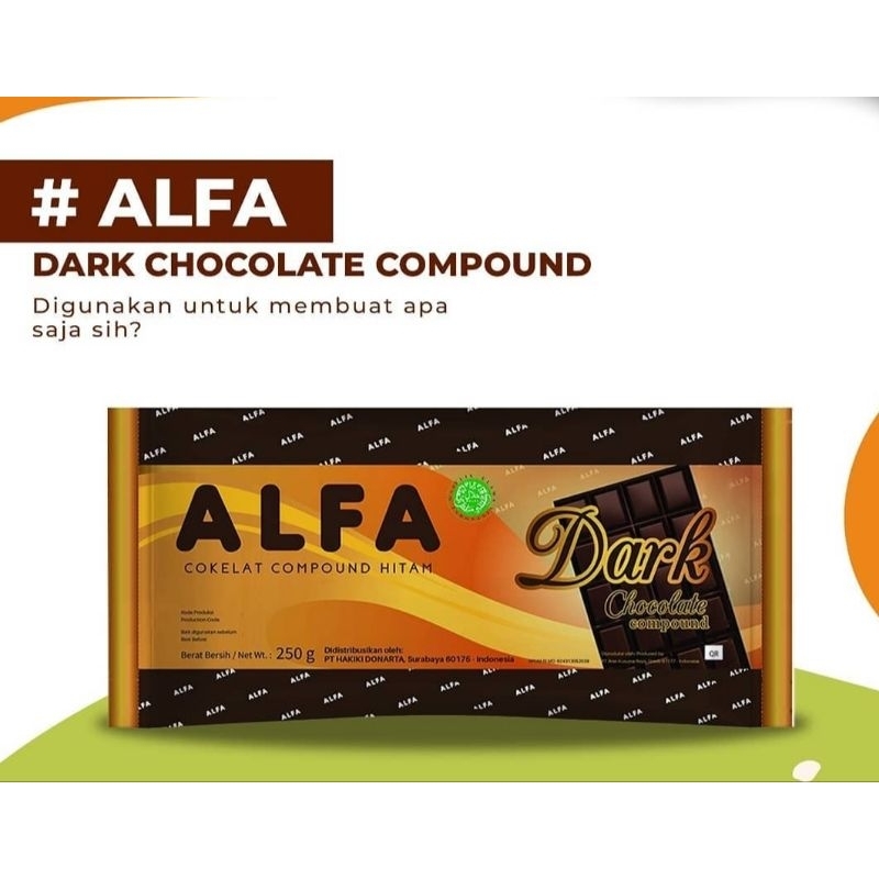

coklat blok alfa 250 gram