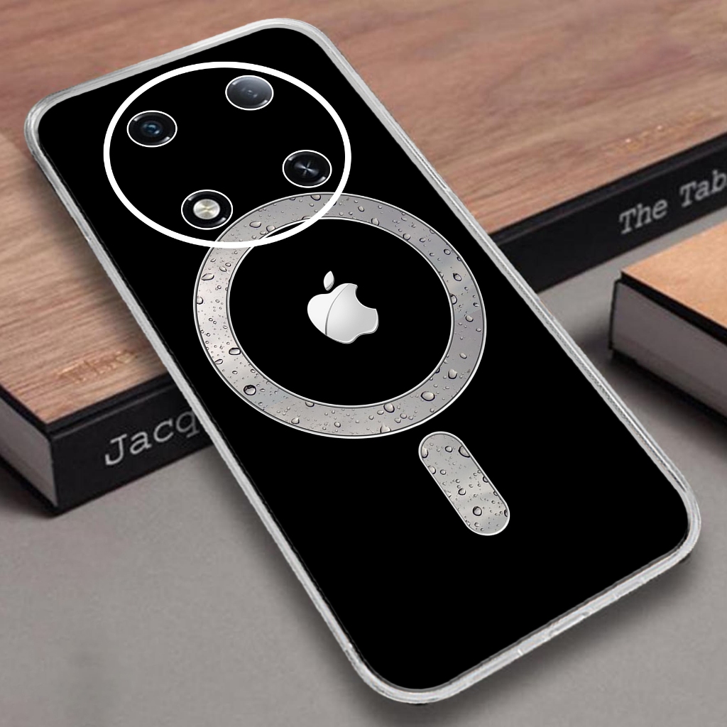 Softcase ITEL RS4  - Clear Case  MOTIF  ( LG ) - Anticrack - Case Bening - Softcase Hp - Case Bening