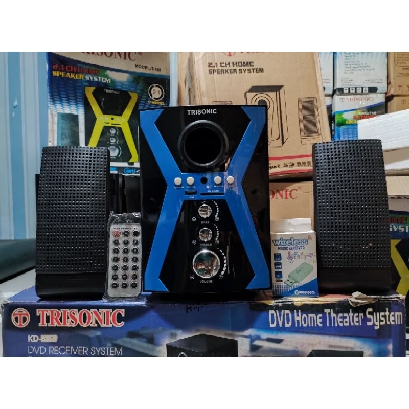 speaker trisonic T-118 free usb blutut