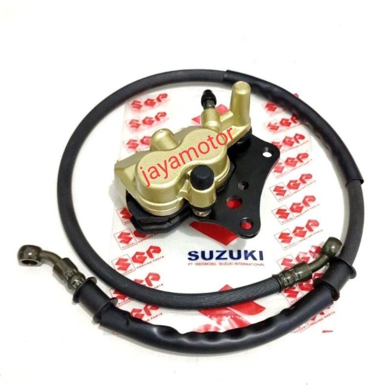 selang rem depan+kaliper depan Suzuki Skywave 125