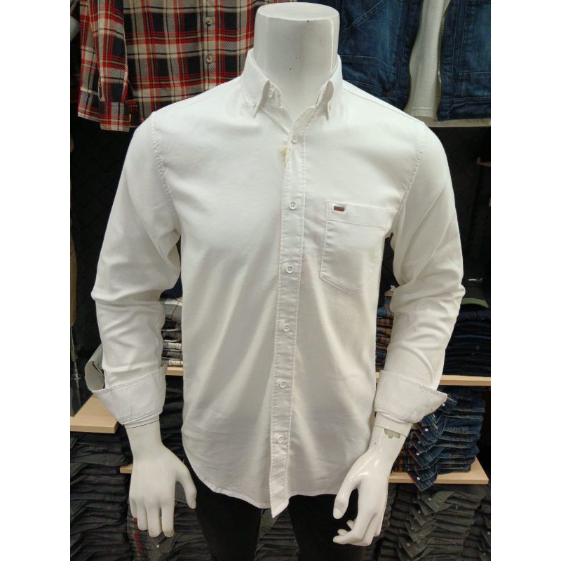 KEMEJA PRIA CARDINAL CASUAL SLIMFIT PUTIH