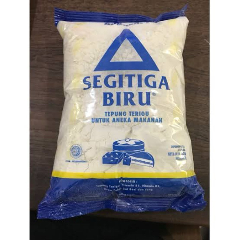 

tepung segitiga biru kemasan ecopack 1kg