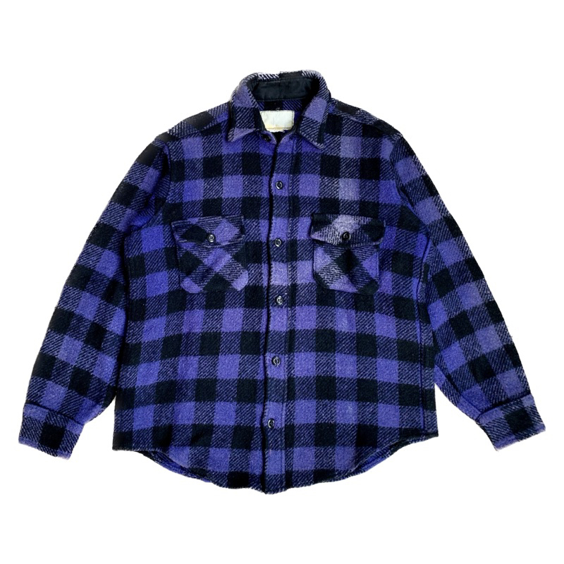 Unbranded Plaid Wool Flannel Second