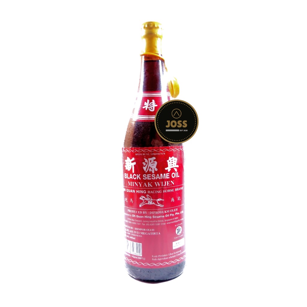 

[KHUSUS INSTAN] Minyak Wijen SIN GUAN HING Racing Horse 640ml