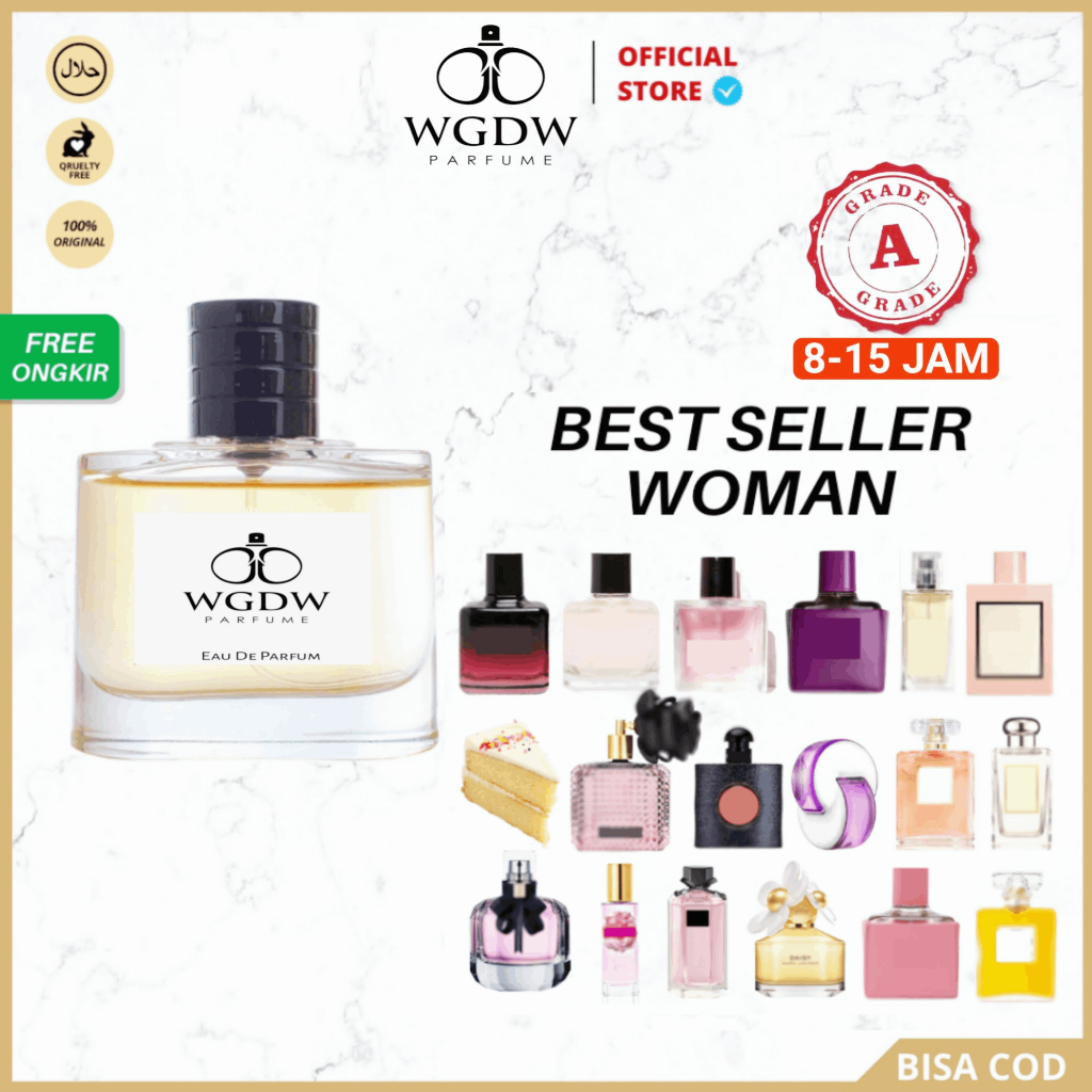 WGDW - Parfum Wanita Tahan Lama BEST SELLER WOMAN | Eau De Parfume / Parfum Wanita Tahan Lama Aroma 