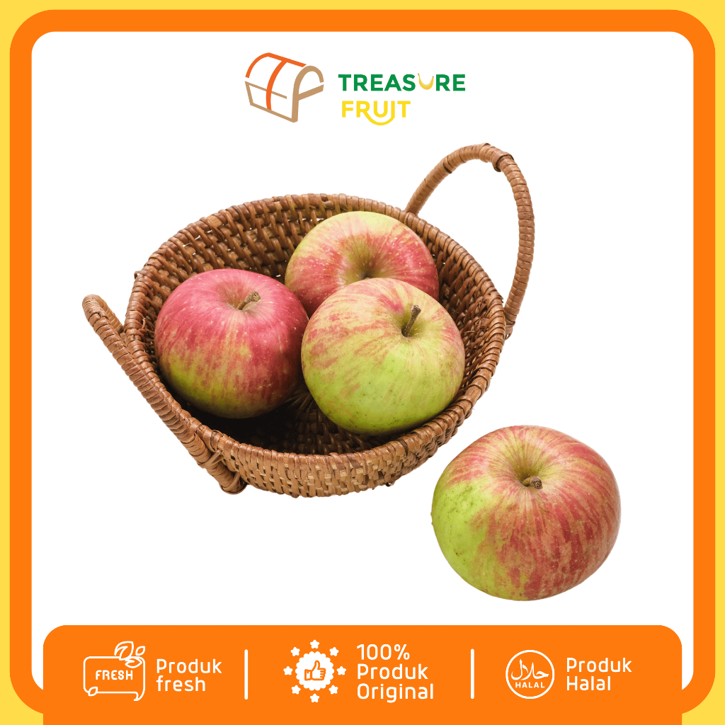 

APEL MALANG Fresh 1 KgI Treasure Fruit - Buah Sehat dan Segar