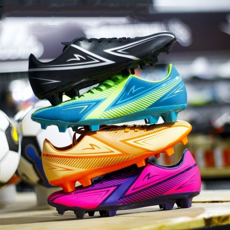 SEPATU BOLA SPECS ARROW PURPLE BLACK