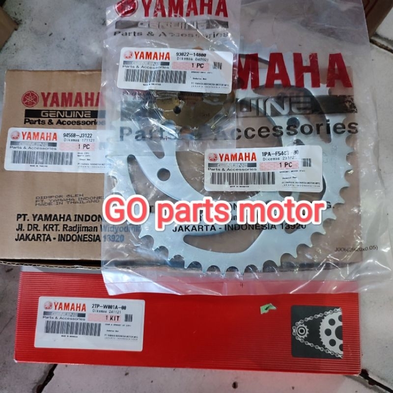 Ger Rantai Roda Set Yamaha VIXION NVA 2TP-W001A-00