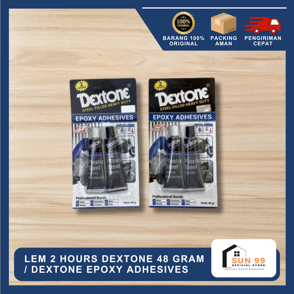 

Lem 2 Hours Dextone 48 Gram / Dextone Epoxy Adhesives