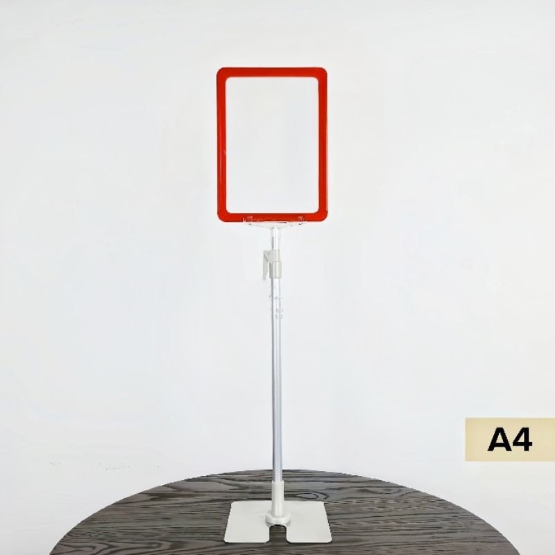 standing promosi A4 / pop up frame A4 / standing frame A4 / frame promosi A4