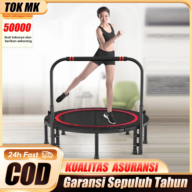 Trampoline Dewasa  Trampoline Anak  trampolin fitness  Trampolin 48inch  Alat Lompat Dewasa Olahraga