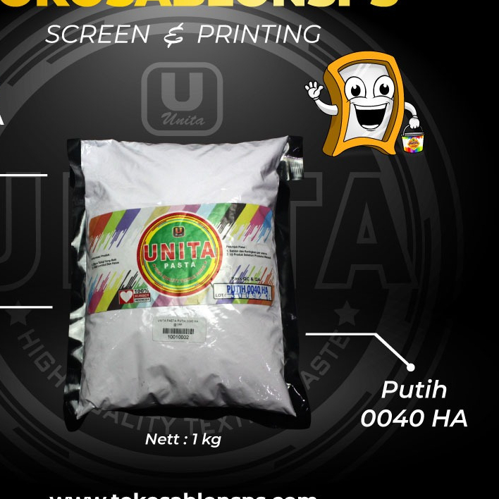

RUBBER UNITA SPONBOND PUTIH 0040 @1KG